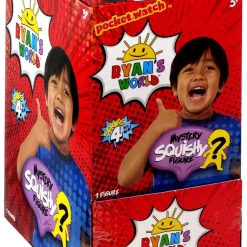 Brand new 😉 Ryan's World Series 4 Squishy Mystery Box [24 Packs] 🛒