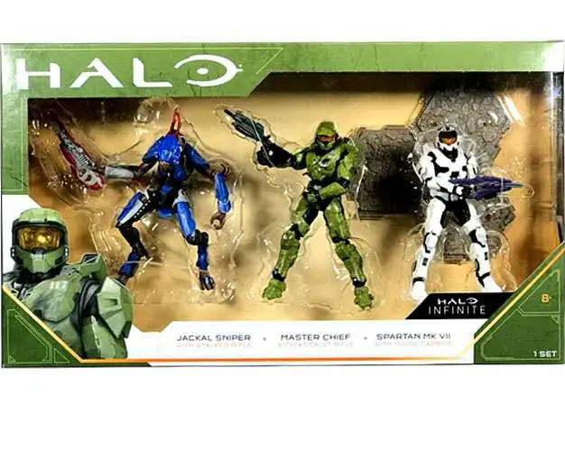 Best reviews of โญ Halo Infinite Jackal Sniper, Master Chief & Spartan Mk VII Action Figure 3-Pack ๐ 3 Best reviews of โญ Halo Infinite Jackal Sniper, Master Chief & Spartan Mk VII Action Figure 3-Pack ๐