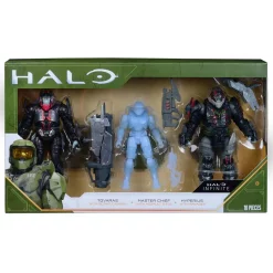 Deals โญ Halo Infinite Tovaras, Master Chief & Hyperius Exclusive Action Figure 3-Pack ๐คฉ