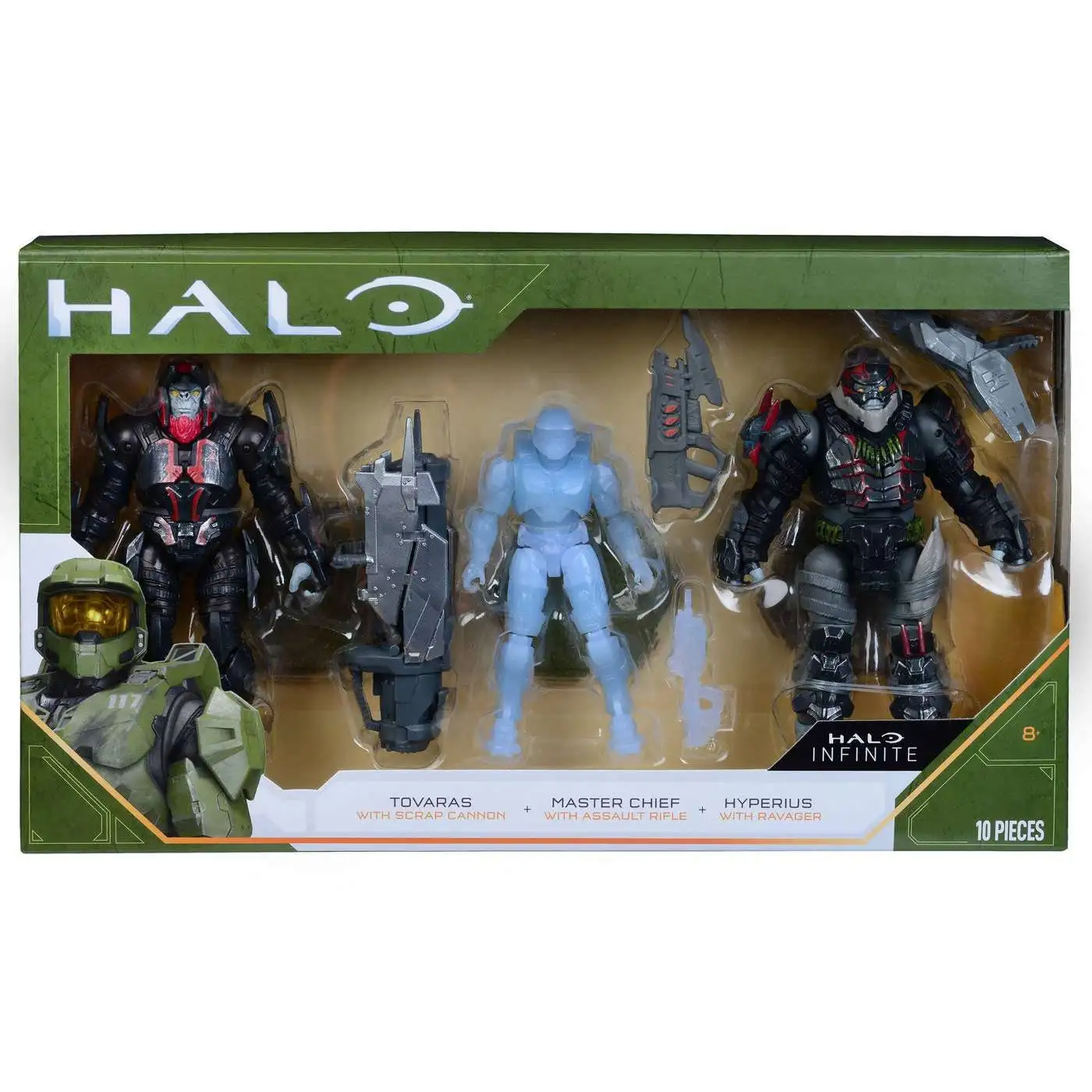 Deals ⭐ Halo Infinite Tovaras, Master Chief & Hyperius Exclusive Action Figure 3-Pack 🤩 3 Deals ⭐ Halo Infinite Tovaras, Master Chief & Hyperius Exclusive Action Figure 3-Pack 🤩