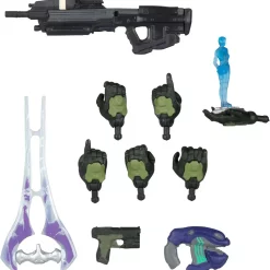 Brand new 🧨 Halo Master Chief Action Figure [with Cortana] 🎉 -Halo shop 191726489276 inset2