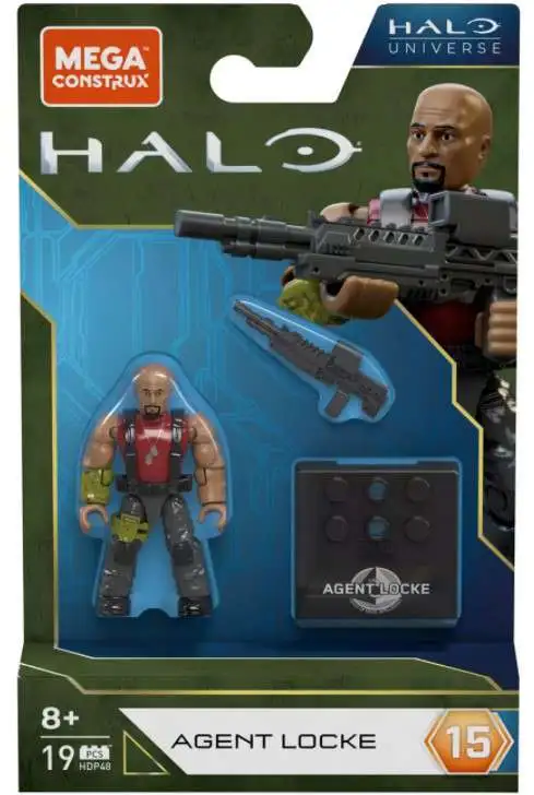 Discount ✔️ Halo Universe Heroes Series 15 Agent Locke Mini Figure ⭐ 3 Discount ✔️ Halo Universe Heroes Series 15 Agent Locke Mini Figure ⭐