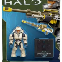 Deals 🛒 Halo Universe Heroes Series 15 Spartan Linda-058 Mini Figure 🌟