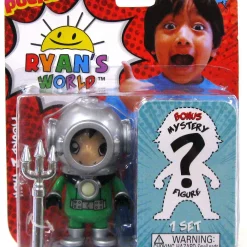New 🛒 Ryan's World Dark Water Ryan & Mystery Action Figure 2-Pack [Damaged Package] 🧨