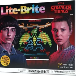 Hot Sale 😉 Lite Brite Stranger Things Best of Season 4 Set [650 Pieces] 🔥