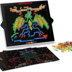 Hot Sale 😉 Lite Brite Stranger Things Best of Season 4 Set [650 Pieces] 🔥 -Halo shop 885561022957 inset2