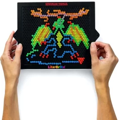 Hot Sale 😉 Lite Brite Stranger Things Best of Season 4 Set [650 Pieces] 🔥 -Halo shop 885561022957 inset3