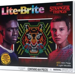Hot Sale 🔔 Lite Brite Stranger Things Hawkins High Exclusive Set [664 Pieces] 🔥