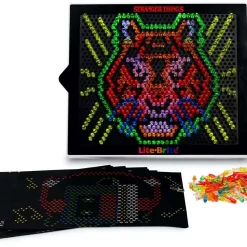 Hot Sale 🔔 Lite Brite Stranger Things Hawkins High Exclusive Set [664 Pieces] 🔥 -Halo shop 885561022971 inset2