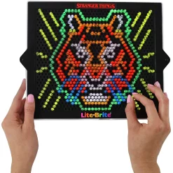 Hot Sale 🔔 Lite Brite Stranger Things Hawkins High Exclusive Set [664 Pieces] 🔥 -Halo shop 885561022971 inset3