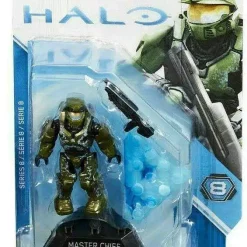 Hot Sale 😍 Halo Heroes Series 8 Master Chief Mini Figure [Mark V Armor] 🌟