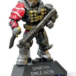 Discount ❤️ Halo Heroes Series 8 Spartan Emile-A239 Mini Figure 👏 -Halo shop 887961660647 inset2