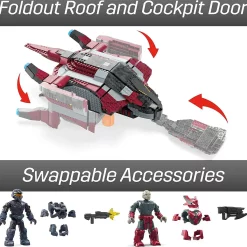 Best deal 👏 Halo Banished Phantom Set [Includes Spartan Griffin, Jega Rdomnai, Brute Captain & Escherum (Hologram)] 👏 -Halo shop banishedphantom inset2