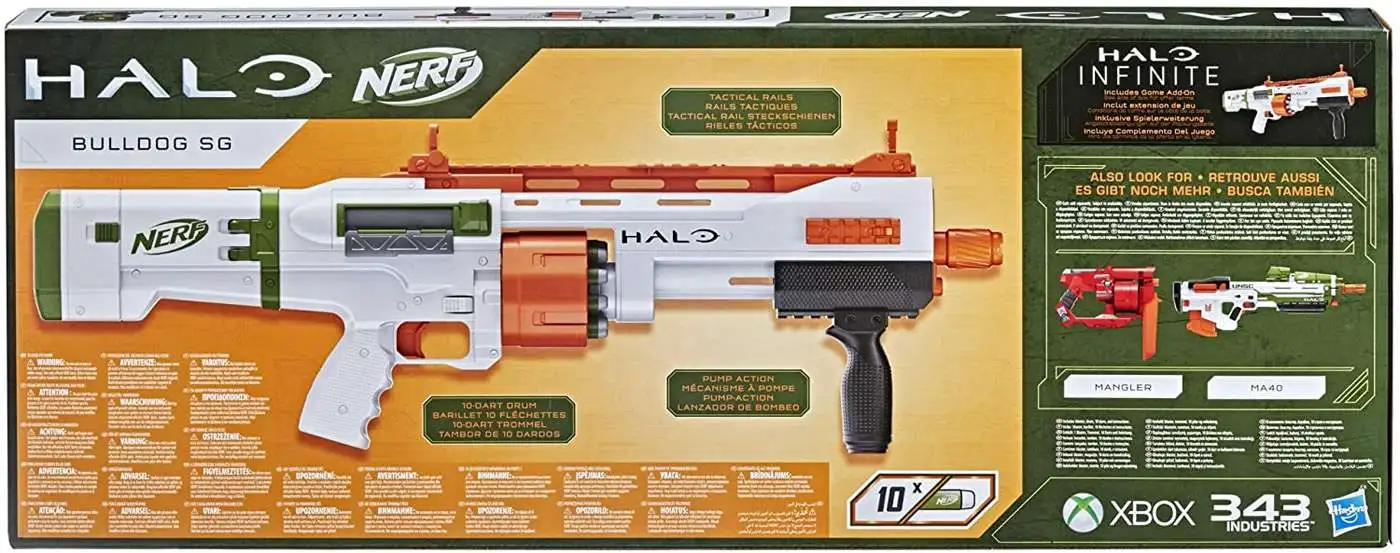 Wholesale ๐ NERF Halo Bulldog Blaster (Pre-Order ships January) ๐งจ 6 Wholesale ๐ NERF Halo Bulldog Blaster (Pre-Order ships January) ๐งจ - Image 4