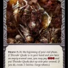 Discount ⌛ Flesh and Blood Trading Card Game Everfest Rare Thunder Quake EVR024 [Red] 🌟