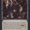 Discount 😉 Flesh and Blood Trading Card Game Everfest Rare Thunder Quake EVR026 [Blue FOIL] 🧨 -Halo shop fleshandbloodevr026bluefoil