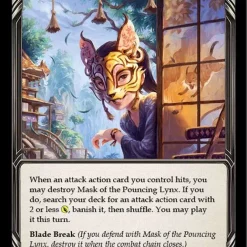 Top 10 😍 Flesh and Blood Trading Card Game Everfest Majestic Mask of the Pouncing Lynx EVR037 😍