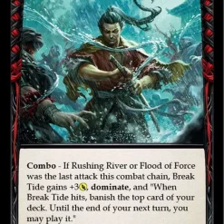 Best Sale 🔥 Flesh and Blood Trading Card Game Everfest Majestic Break Tide EVR038 😀