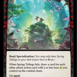 Cheap 👏 Flesh and Blood Trading Card Game Everfest Majestic Spring Tidings EVR039 🎁