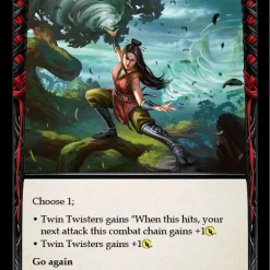 Coupon ⌛ Flesh and Blood Trading Card Game Everfest Common Twin Twisters EVR048 [Yellow] 😉