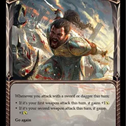 Buy ✨ Flesh and Blood Trading Card Game Everfest Rare Slice and Dice EVR059 [Blue Extended Art] 🎉