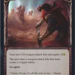 Promo 🔥 Flesh and Blood Trading Card Game Everfest Common Outland Skirmish (Rainbow Foil) EVR067 [Yellow] 🥰