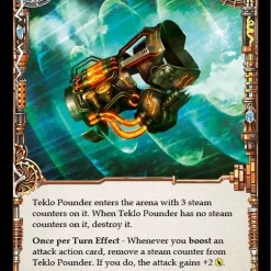 Cheap ⭐ Flesh and Blood Trading Card Game Everfest Majestic Teklo Pounder EVR072 👏