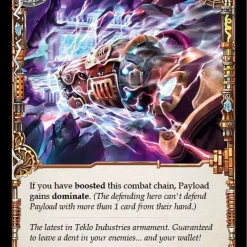 New ⌛ Flesh and Blood Trading Card Game Everfest Common Payload EVR077 [Yellow] ⌛