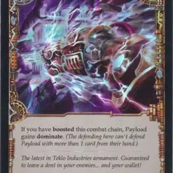 Buy 🛒 Flesh and Blood Trading Card Game Everfest Common Payload (Rainbow Foil) EVR077 [Yellow] 💯