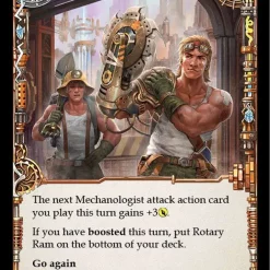 Best Pirce 😉 Flesh and Blood Trading Card Game Everfest Common Rotary Ram EVR082 [Red] ⌛