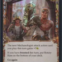 Best deal ✔️ Flesh and Blood Trading Card Game Everfest Common Rotary Ram (Rainbow Foil) EVR082 [Red] 🎉