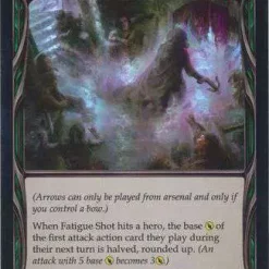 Cheapest 🌟 Flesh and Blood Trading Card Game Everfest Common Fatigue Shot (Rainbow Foil) EVR096 [Blue] 👏