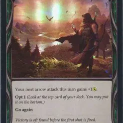 New 🧨 Flesh and Blood Trading Card Game Everfest Common Read the Glide Path (Rainbow Foil) EVR102 [Blue] 💯