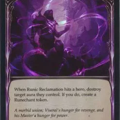 Coupon 🥰 Flesh and Blood Trading Card Game Everfest Majestic Runic Reclamation (Rainbow Foil) EVR104 😉