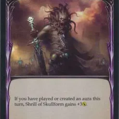 Best reviews of ⭐ Flesh and Blood Trading Card Game Everfest Common Shrill of Skullform (Rainbow Foil) EVR117 [Yellow] 🎁