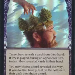 Best reviews of 🔔 Flesh and Blood Trading Card Game Everfest Common Pry (Rainbow Foil) EVR130 [Blue] ⭐