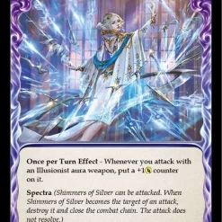 Hot Sale 👍 Flesh and Blood Trading Card Game Everfest Majestic Shimmers of Silver EVR140 ✔️