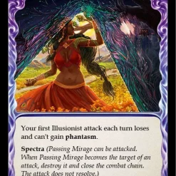 Top 10 ❤️ Flesh and Blood Trading Card Game Everfest Rare Passing Mirage EVR142 😍