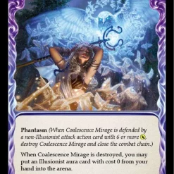 Coupon 👏 Flesh and Blood Trading Card Game Everfest Common Coalescence Mirage EVR146 [Blue] 👍