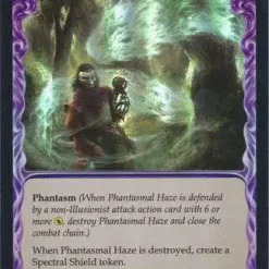 Best deal 😀 Flesh and Blood Trading Card Game Everfest Common Phantasmal Haze (Rainbow Foil) EVR148 [Yellow] ✨