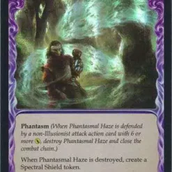 Best deal 🔔 Flesh and Blood Trading Card Game Everfest Common Phantasmal Haze (Rainbow Foil) EVR149 [Blue] 💯
