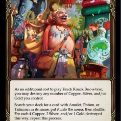 Hot Sale ❤️ Flesh and Blood Trading Card Game Everfest Majestic Knick Knack Bric-a-brac EVR159 ✔️