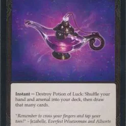 Coupon ✨ Flesh and Blood Trading Card Game Everfest Rare Potion of Luck (Cold Foil) EVR187 [Cold Foil ] ⭐