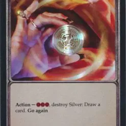 Cheap 🛒 Flesh and Blood Trading Card Game Everfest Common Silver (Rainbow Foil) EVR195 👏
