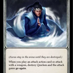 Promo 🔔 Flesh and Blood Trading Card Game Everfest Common Quicken EVR196 😉