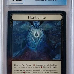 Promo ⌛ Flesh and Blood Trading Card Game Tales of Aria Heart of Ice Cold foil Trading Card ELE144 [CGC 9.5] 🧨