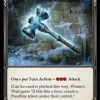 Cheapest 🔥 Flesh and Blood Trading Card Game Tales of Aria Winter's Wail Majestic Trading Card ELE003 [1st Edition Cold Foil] 🎉 -Halo shop fleshandbloodtoaele003