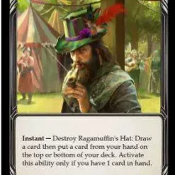 New ✔️ Flesh and Blood Trading Card Game Tales of Aria Ragamuffin's Hat Common Trading Card ELE233 [1st Edition Cold Foil] ❤️