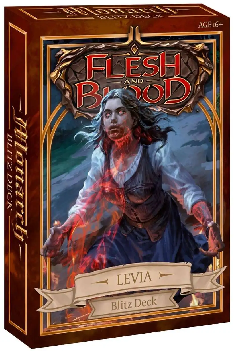 Brand new ๐ฅ Flesh and Blood Trading Card Game Levia Blitz Deck ๐ 3 Brand new ๐ฅ Flesh and Blood Trading Card Game Levia Blitz Deck ๐