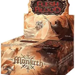 Discount 👏 Flesh and Blood Trading Card Game Monarch (1st Edition {Alpha}) Booster Box [24 Packs] 🌟